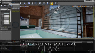 Glass Material UE4